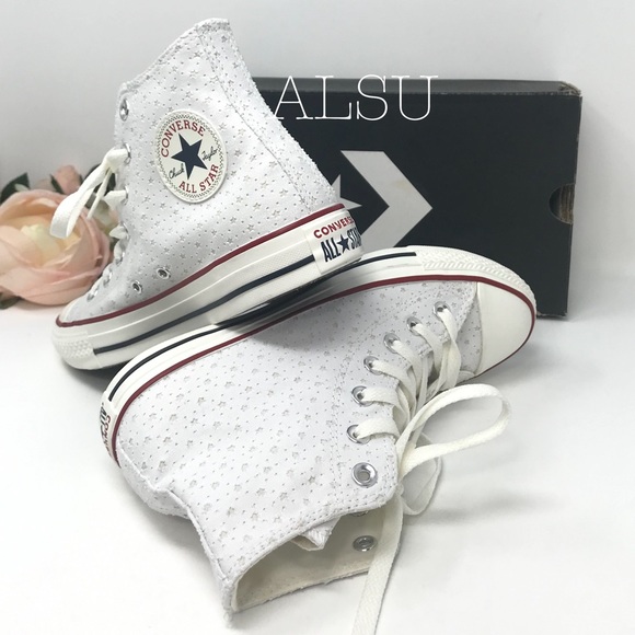 Converse Ctas High Top Garnet White Star W AUTHENT - Picture 3 of 8
